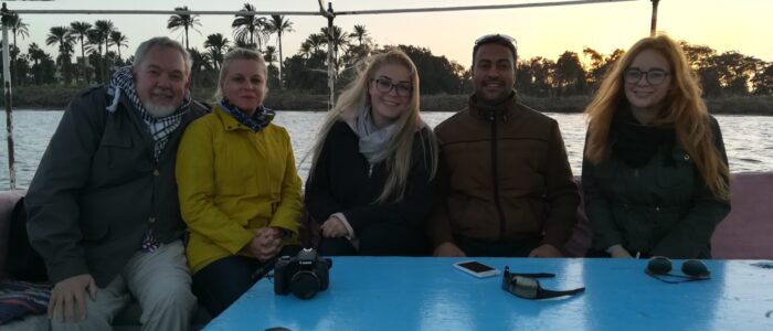 Felucca ride in Cairo